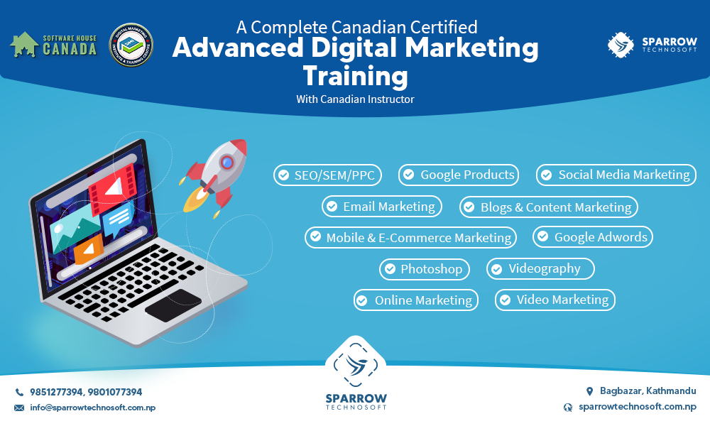 Complete Canadian Certified Digital Marketing Training